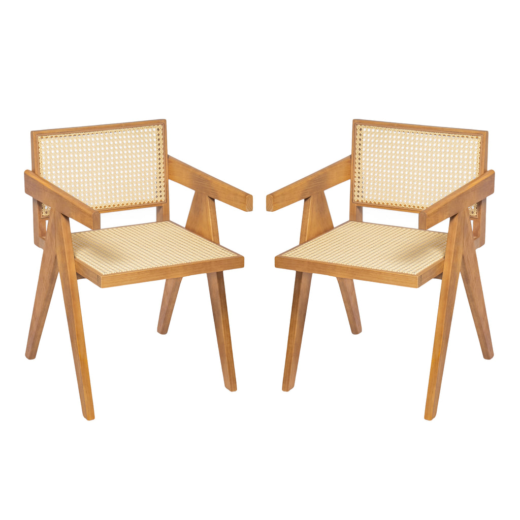 Chandigarh Arm Dining Chair (Set of 2)
