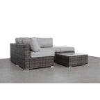 Fully Assembled 3-Piece Wicker Seating Group with Plush Cushions