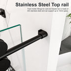 Frameless Single Sliding Shower Door