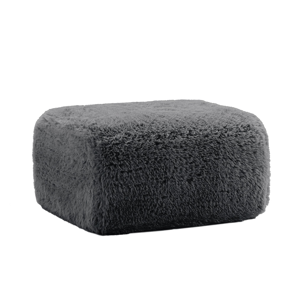 Aviana Ottoman Plush Fabric - Dark