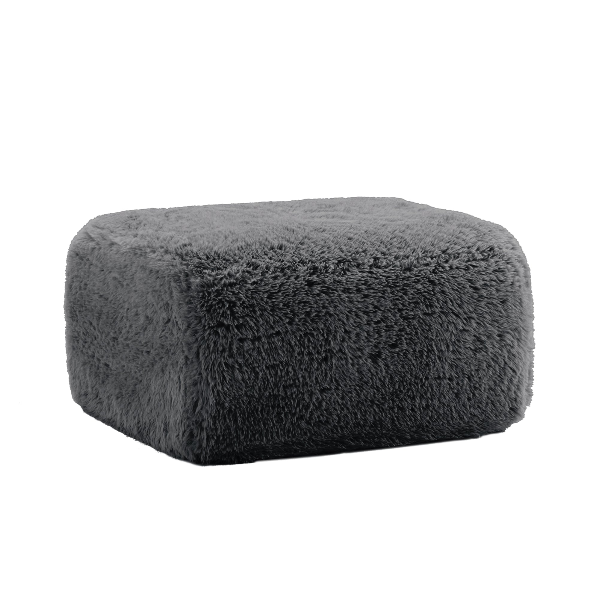 Aviana Ottoman Plush Fabric - Dark