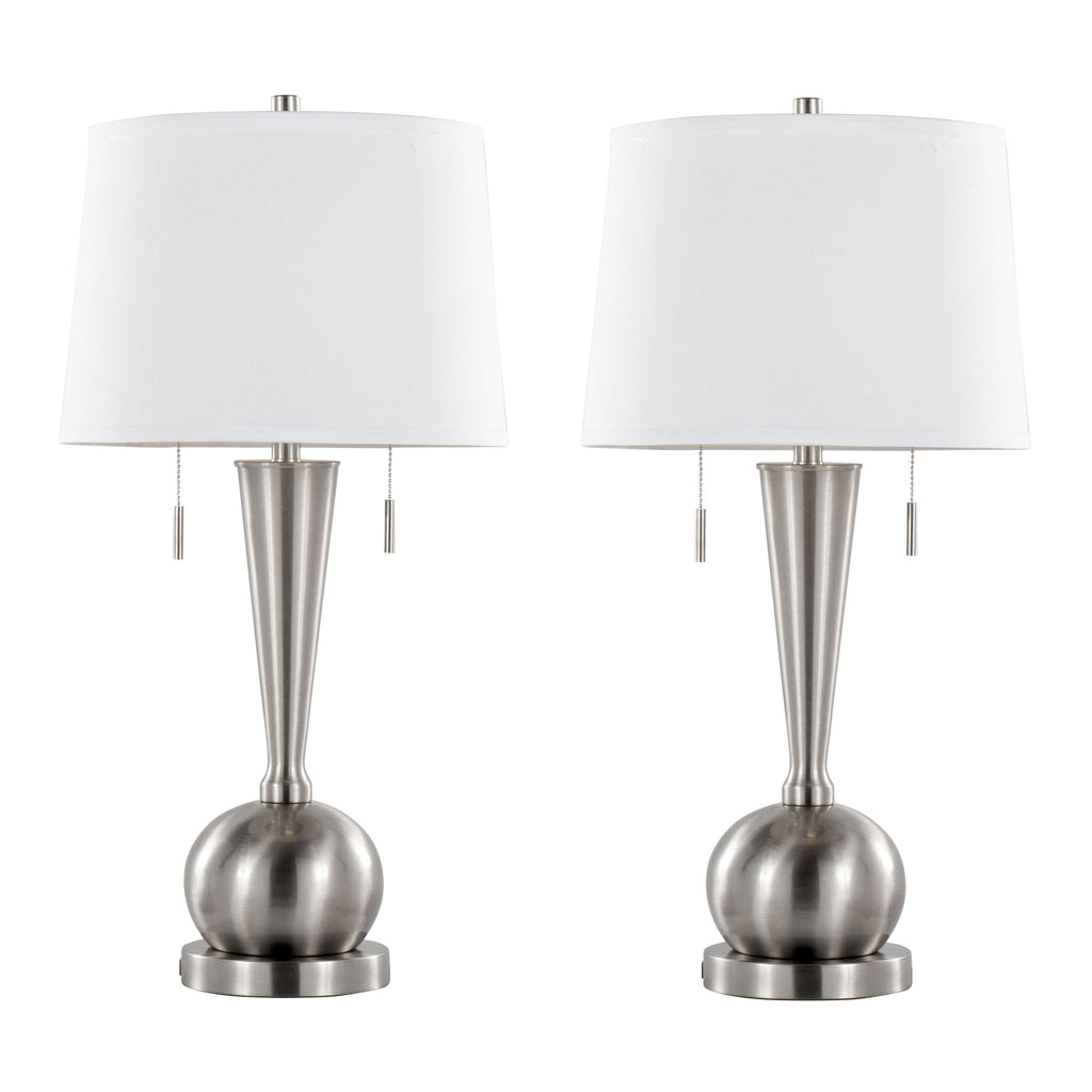 Jules 30.25" Contemporary Metal Table Lamp