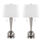 Jules 30.25" Contemporary Metal Table Lamp