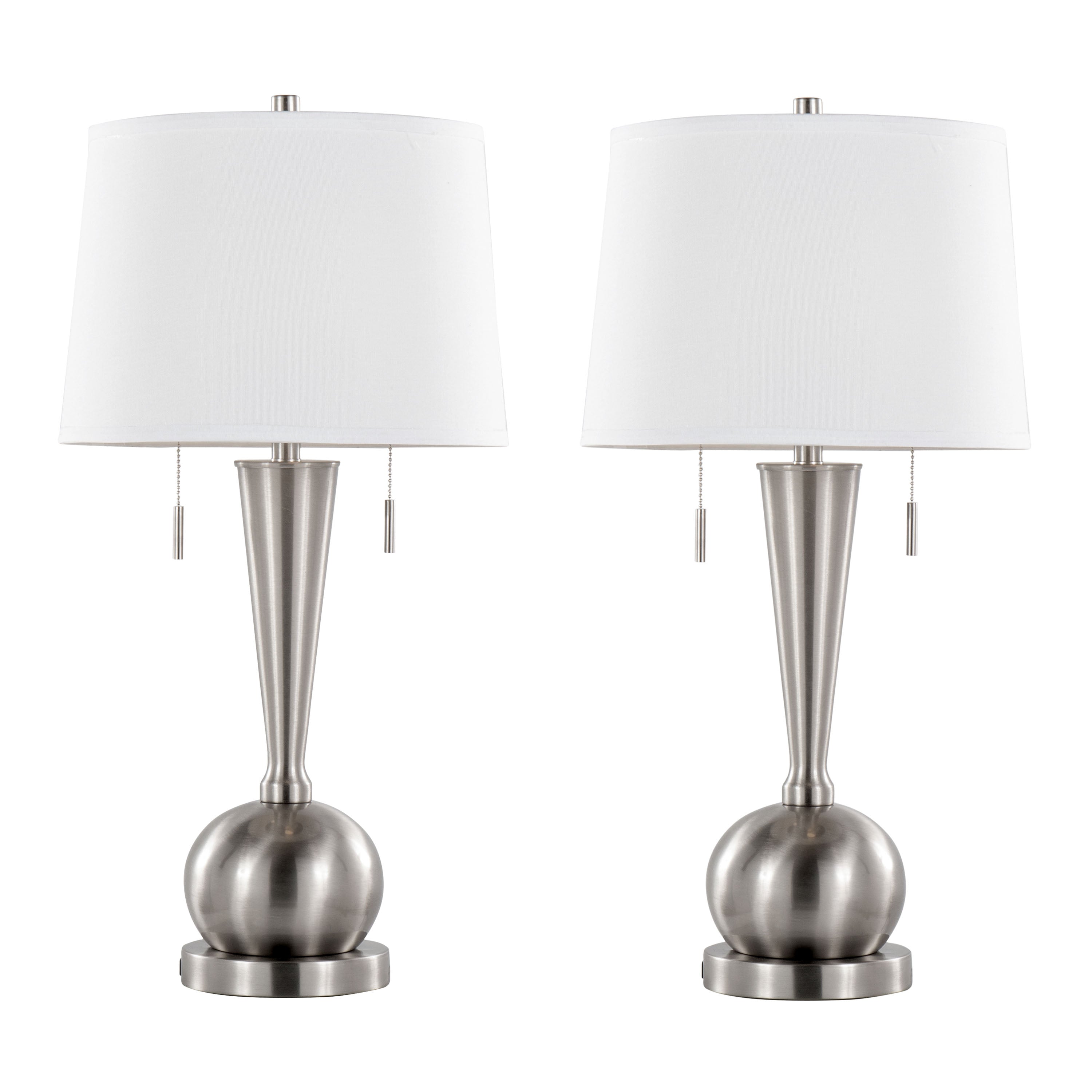Jules 30.25" Contemporary Metal Table Lamp