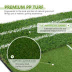 5'x4' Golf Hitting Mat with Guide Line