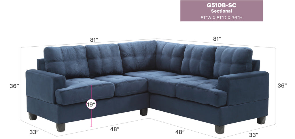 Sandridge G510B-SC Sectional
