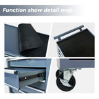 Rolling Tool Chest with 7-Drawer Tool Box