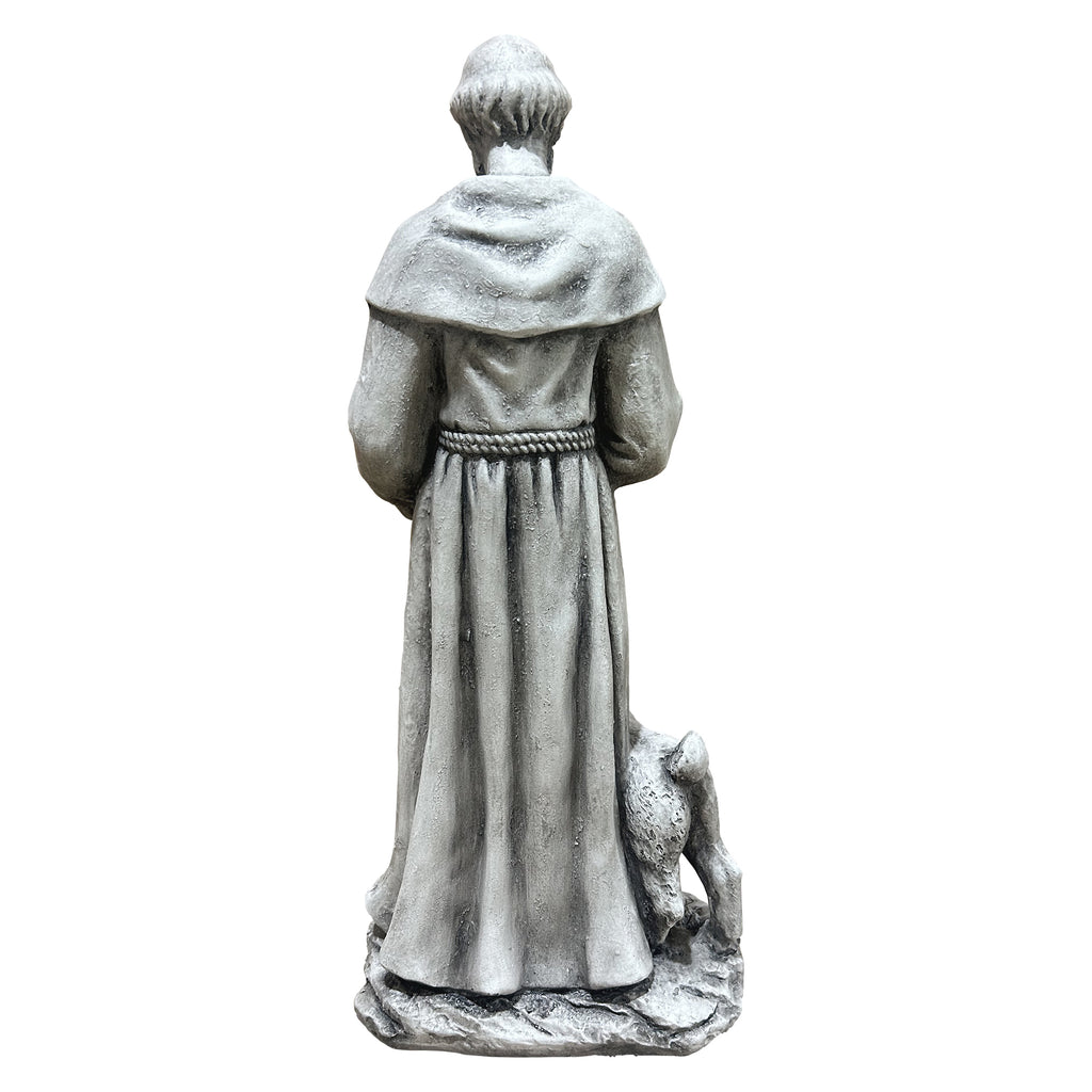Magnesium Oxide Saint Statue With Lamb