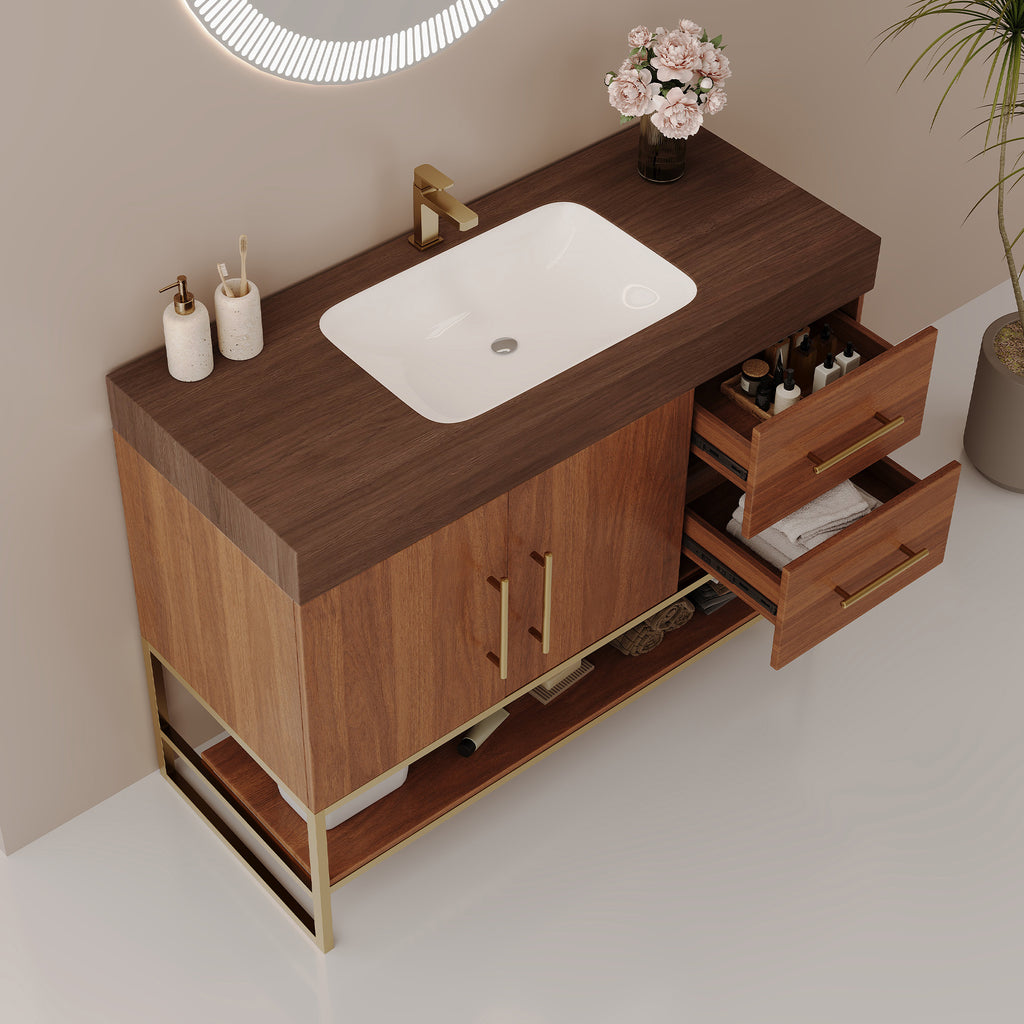 36" Modern Free-Standing Bathroom Vanity