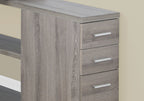 L Shape Computer Desk with Storage Drawers