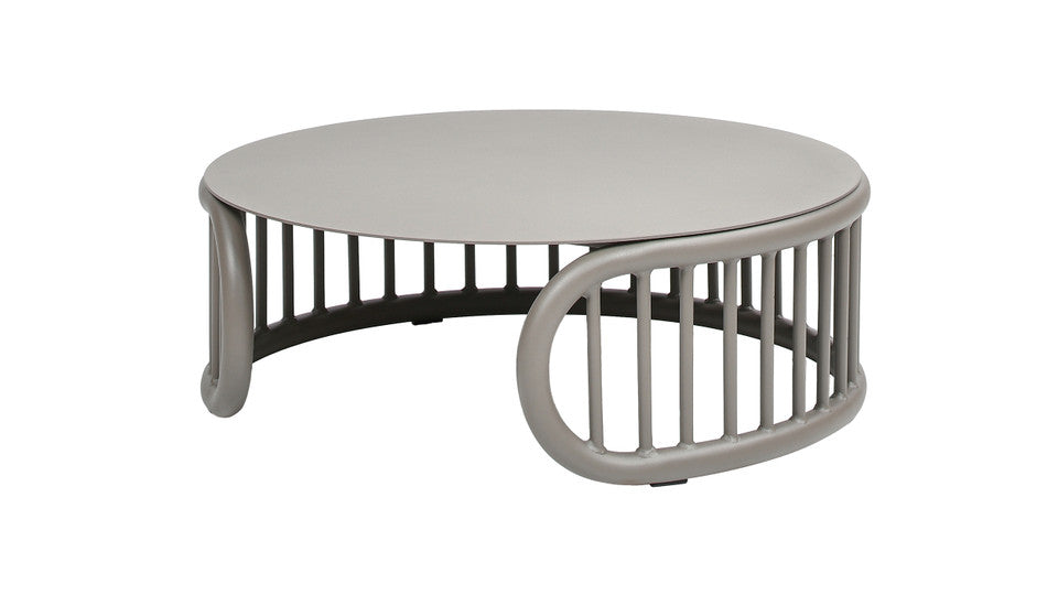 Harper 34.5" Indoor/Outdoor Modern Round Coffee Table