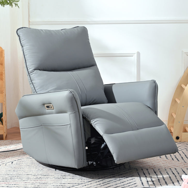 Power Swivel Rocker Recliner Chair for Adults