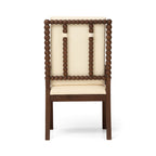 Set of 2 Rubber Wood Dining Chairs