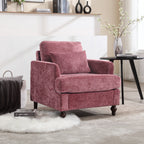 Wood Frame Armchair - Modern Accent Chair