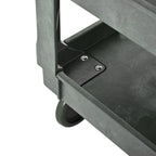 3 Layers Rolling Utility Cart with Wheels - Heavy-Duty Capacity