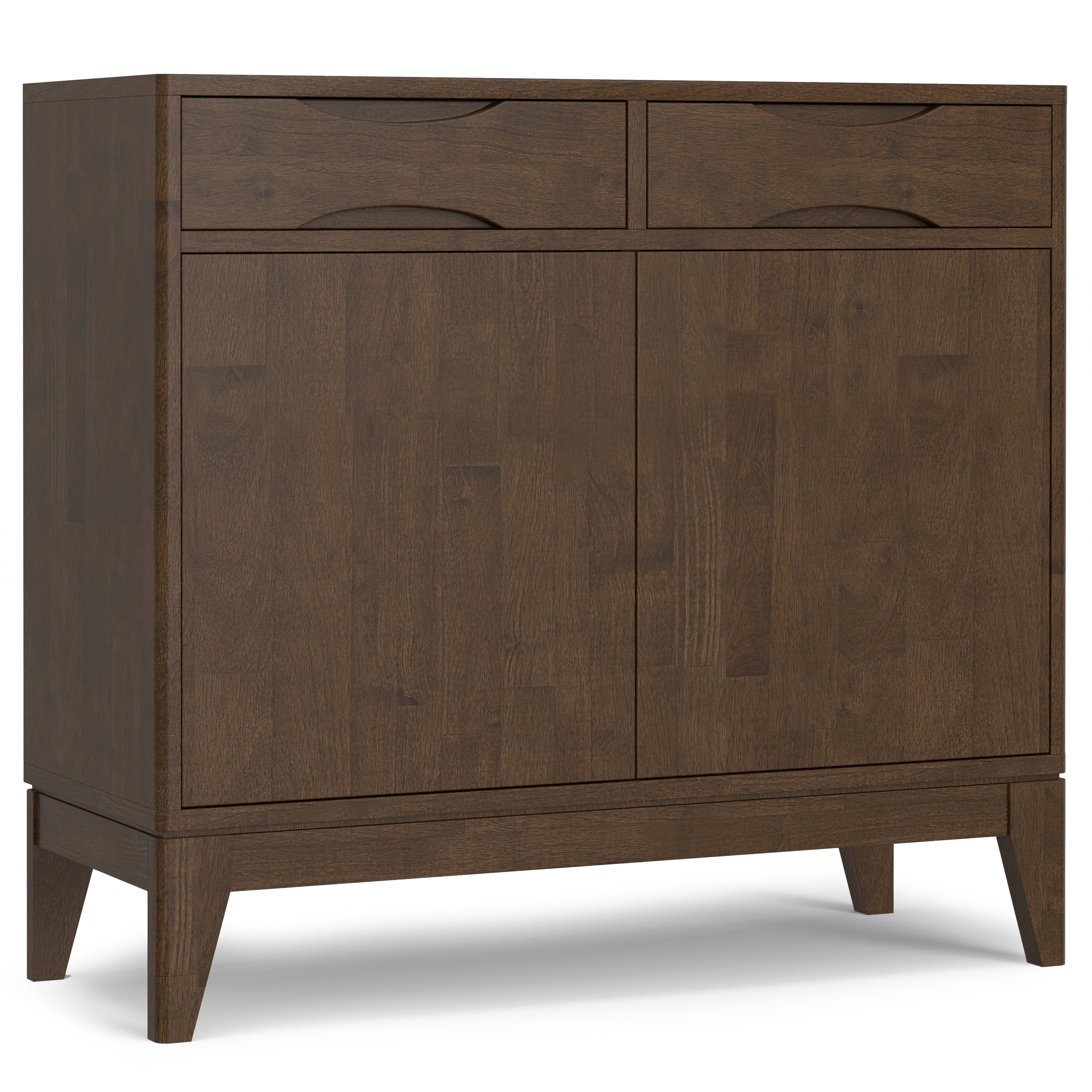 Harper 40 Inch Wide Solid Wood Entryway Storage Cabinet