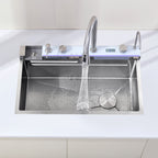 Pull-Out Faucet Vegetable Sink