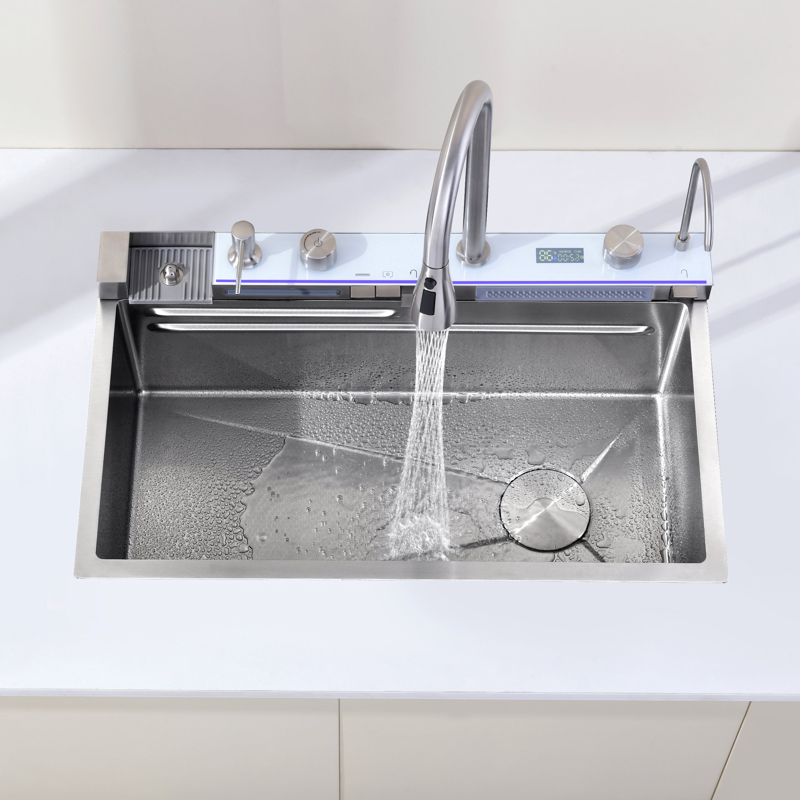 Pull-Out Faucet Vegetable Sink