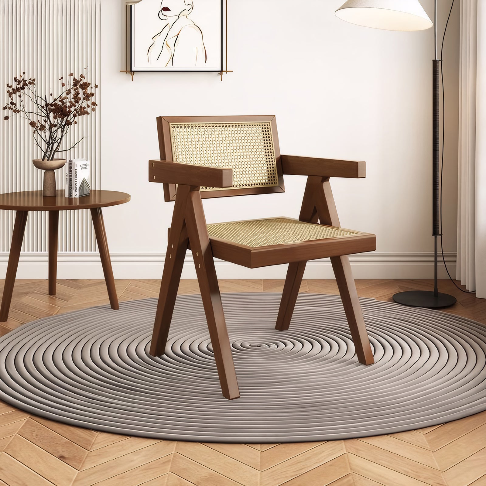 Modern Mid Century Dining Chairs Set of 2