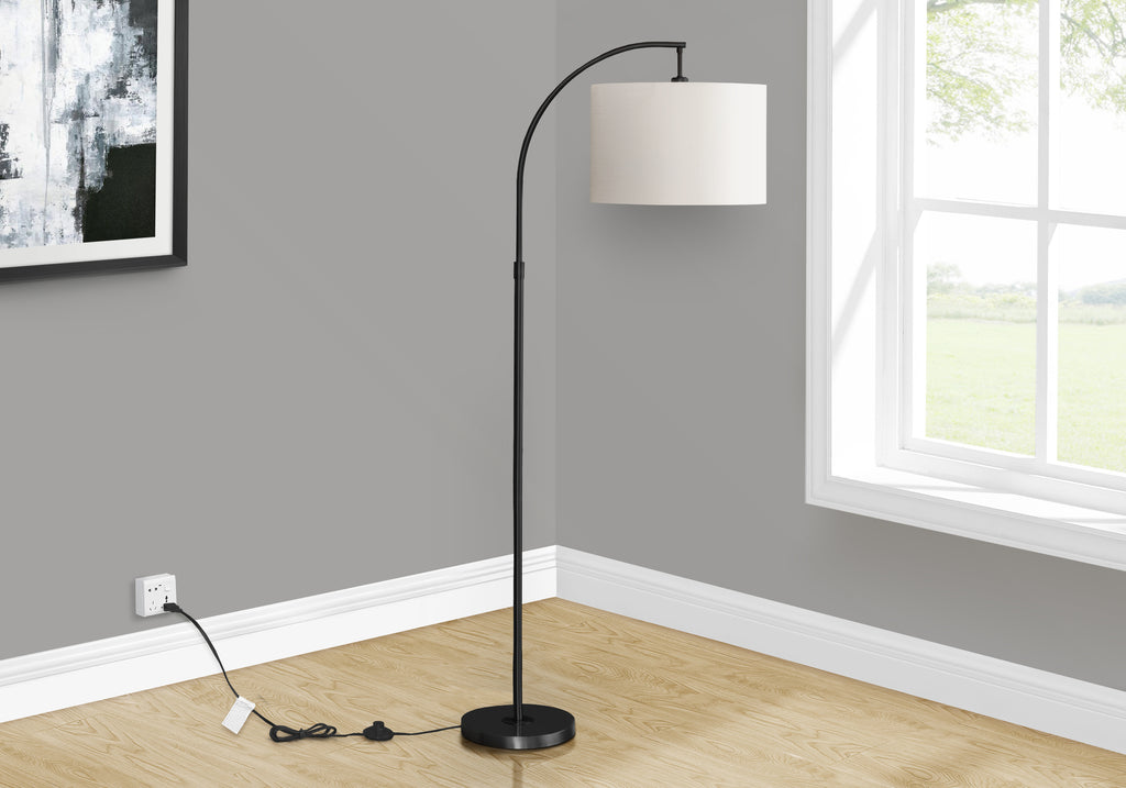 65" Tall Arc Floor Lamp