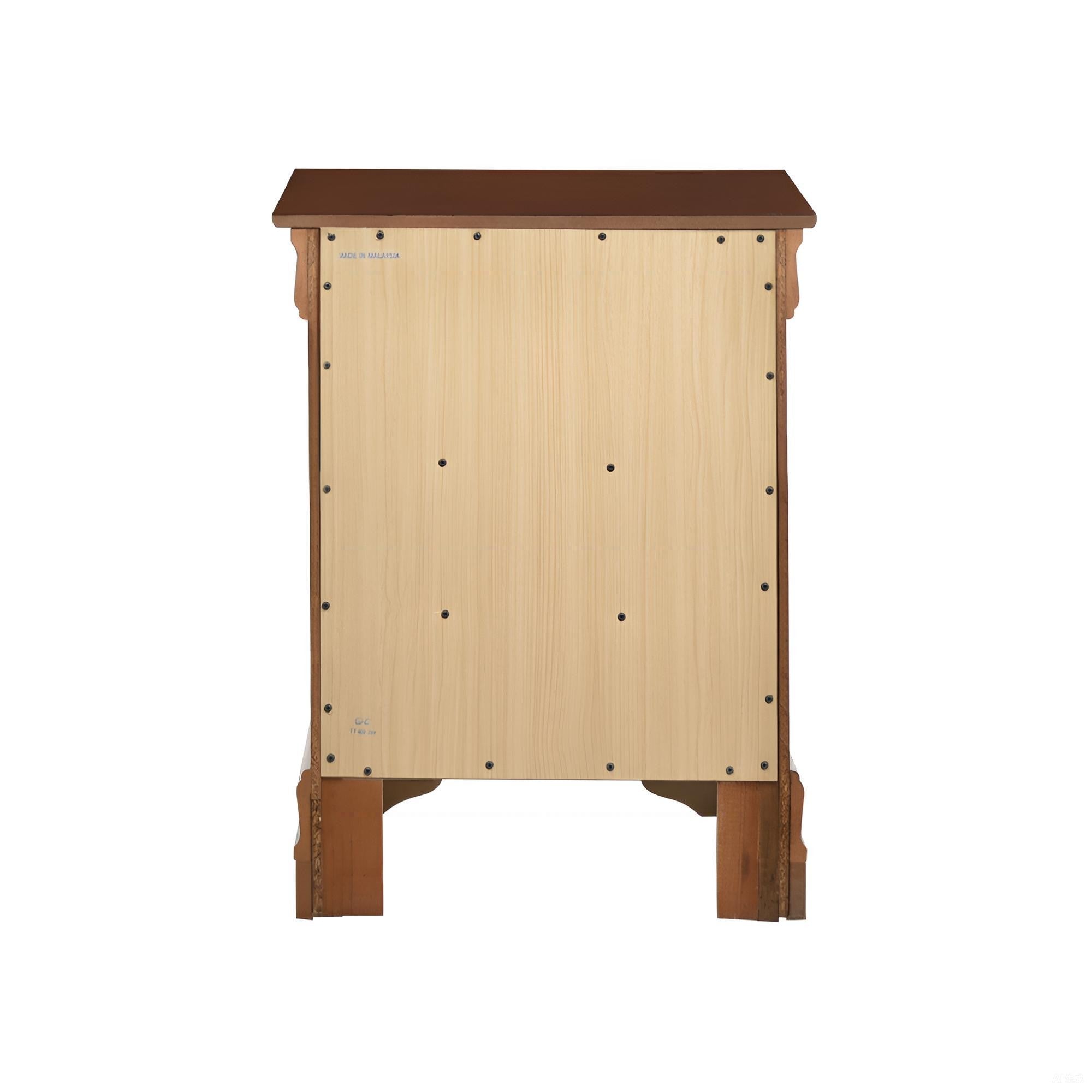 Elegant Cherry Wood Nightstand