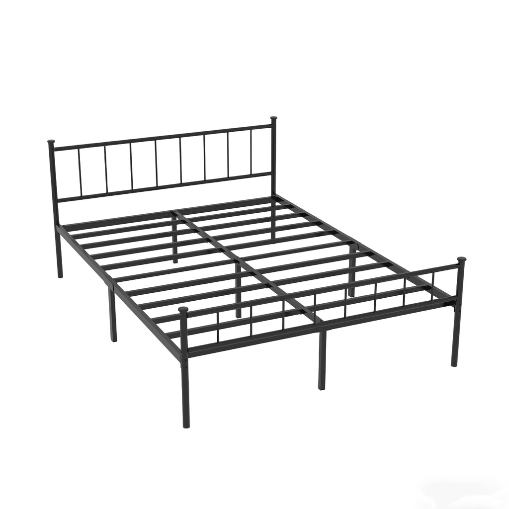 Queen Size Bed Frame With Headboard & Footboard