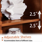 36.1" Farmhouse Sideboard Buffet Cabinet with Storage