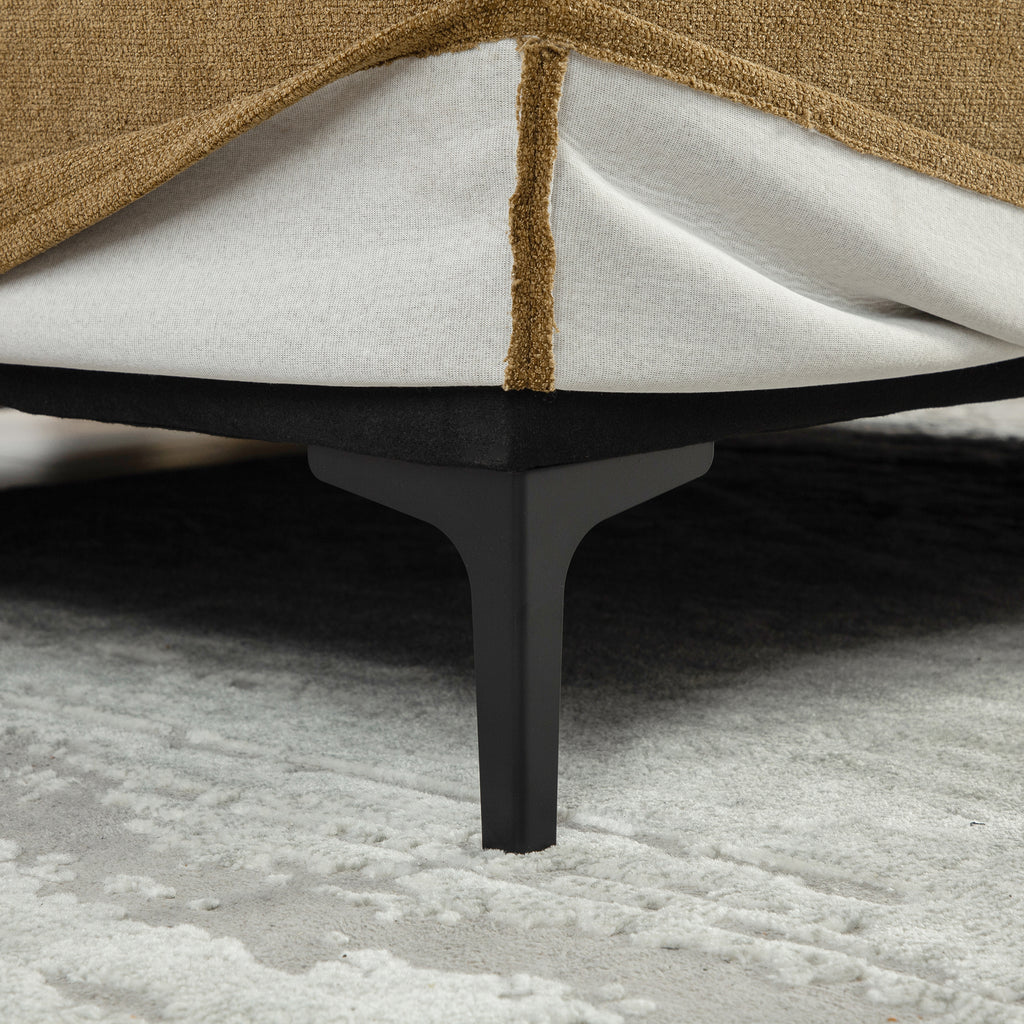56.3" Wide Extra-Large Sofa Bed, Chenille