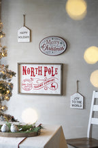 North Pole Trading Company Wall Sign