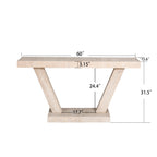 60 Inches Vintage Distressed Wood Entryway Bench with Storage