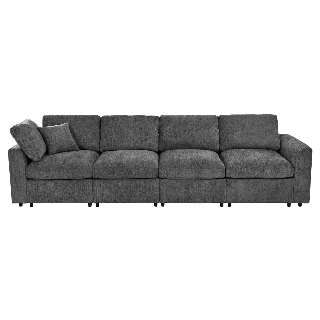 U-Style 130.3" Modular Sectional Sofa