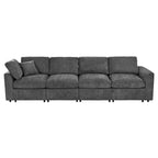 U-Style 130.3" Modular Sectional Sofa