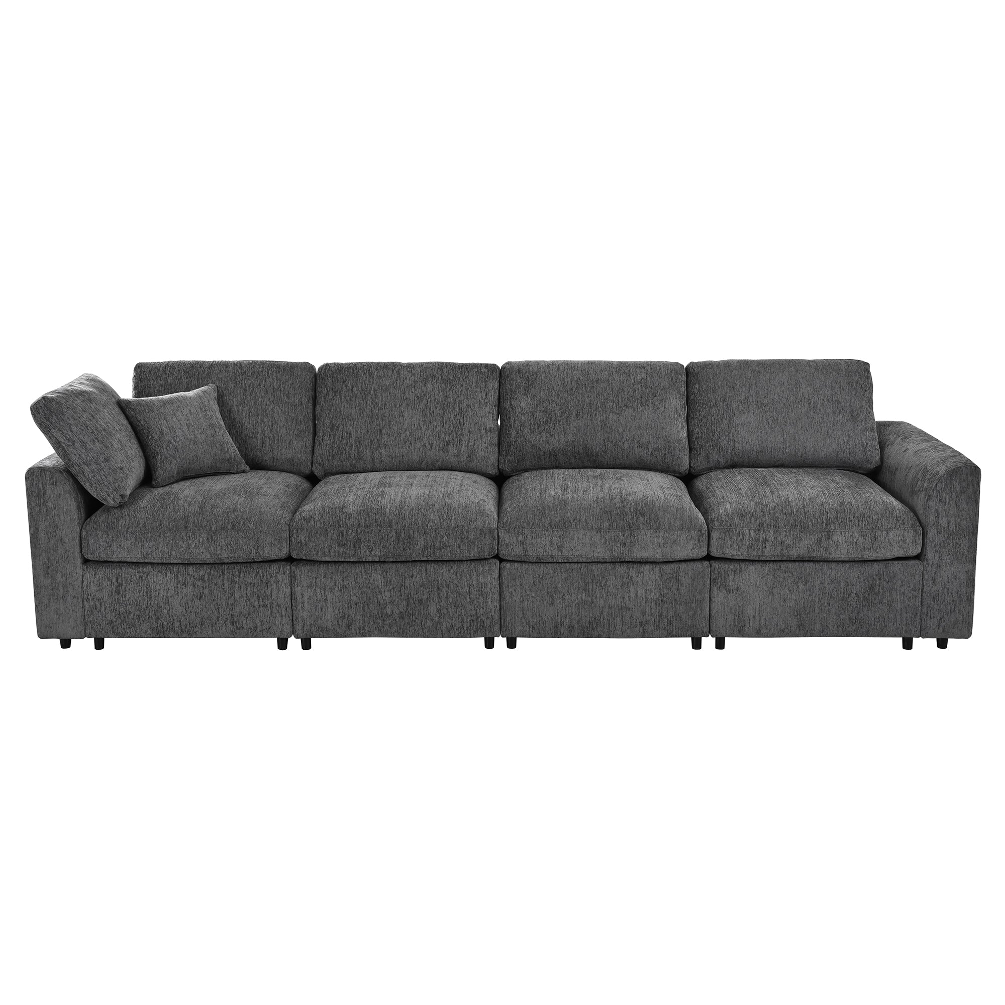 U-Style 130.3" Modular Sectional Sofa
