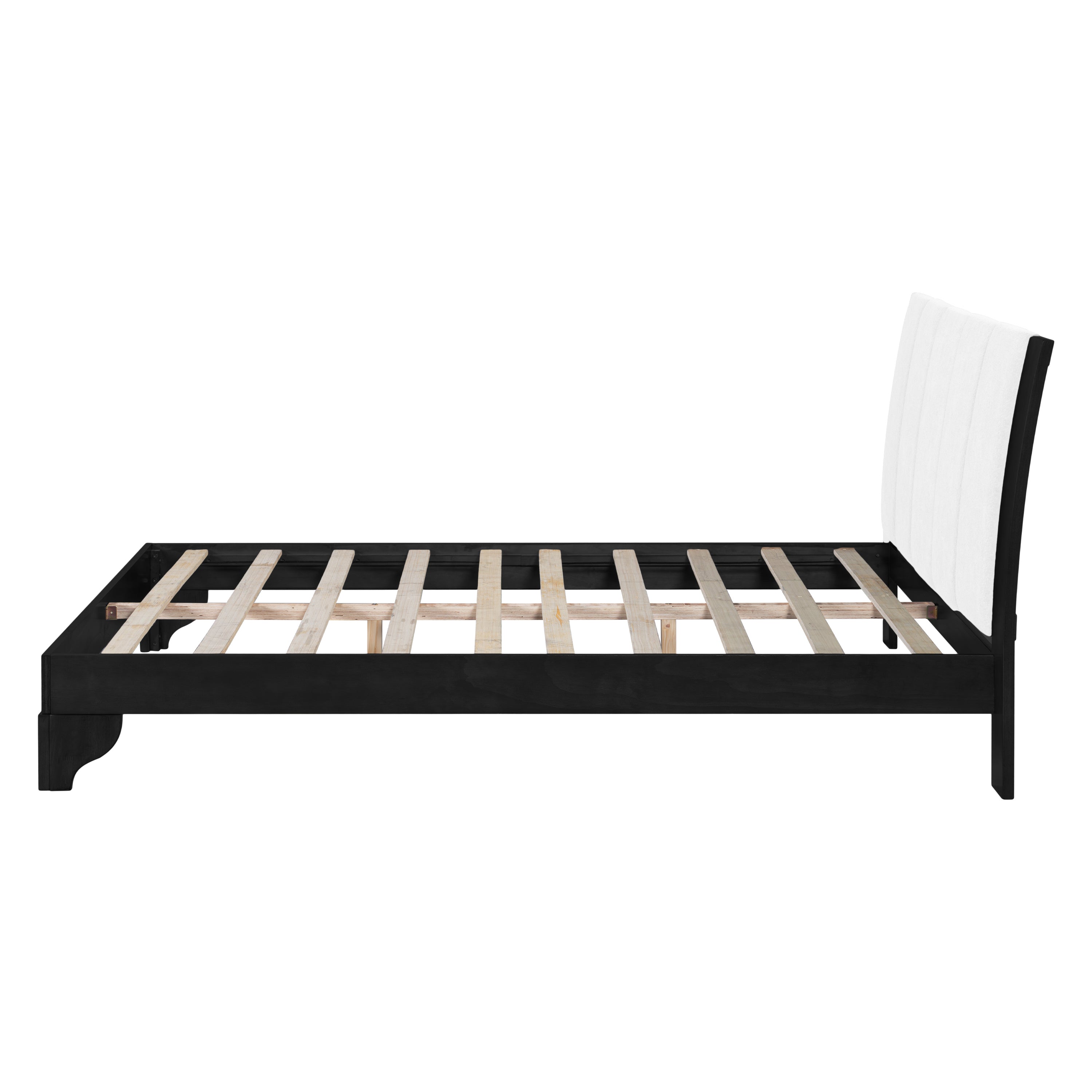 Queen Size Bed Frame in Black and White