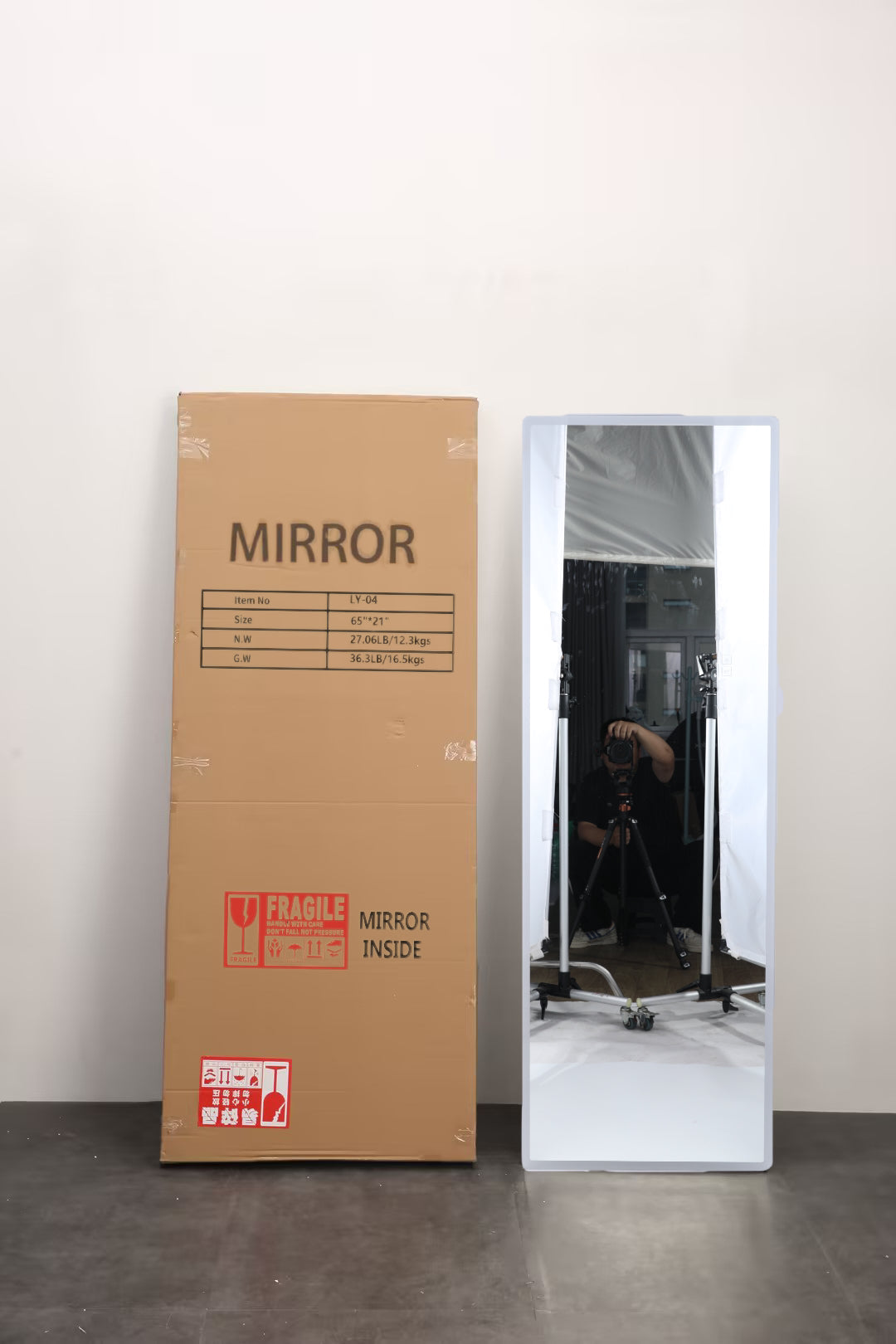 Full Length Lighted Vanity Mirror
