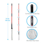 57.5-Inch Long Handle Self Bending Twist Mop