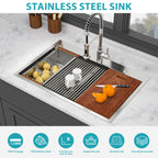 Topmount Drop in Kitchen Sink - Double Bowl (50/50)