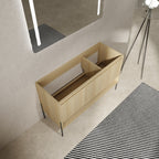 48" Freestanding Bathroom Vanity & 3 Soft-Close Cabinet Doors