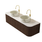 Dina 60" Bathroom Vanity & Sinks