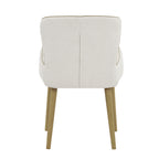 Qwin Beige Boucle Side Chair