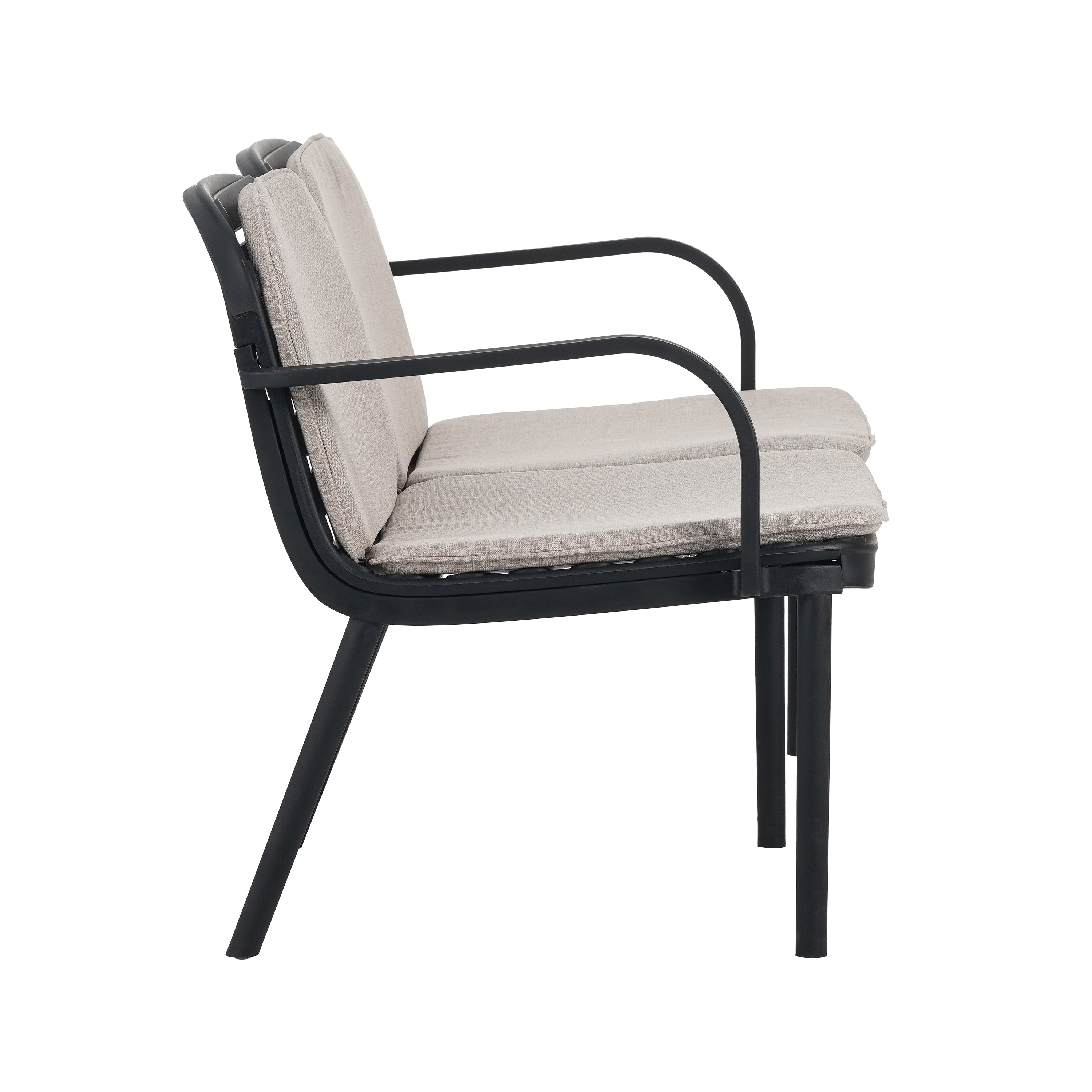 Luna Outdoor Patio PP Loveseat