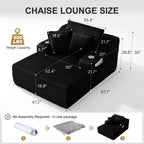 Oversized Chaise Lounge Chair Indoor