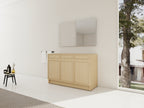 48" Freestanding Bathroom Vanity & 3 Soft-Close Cabinet Doors