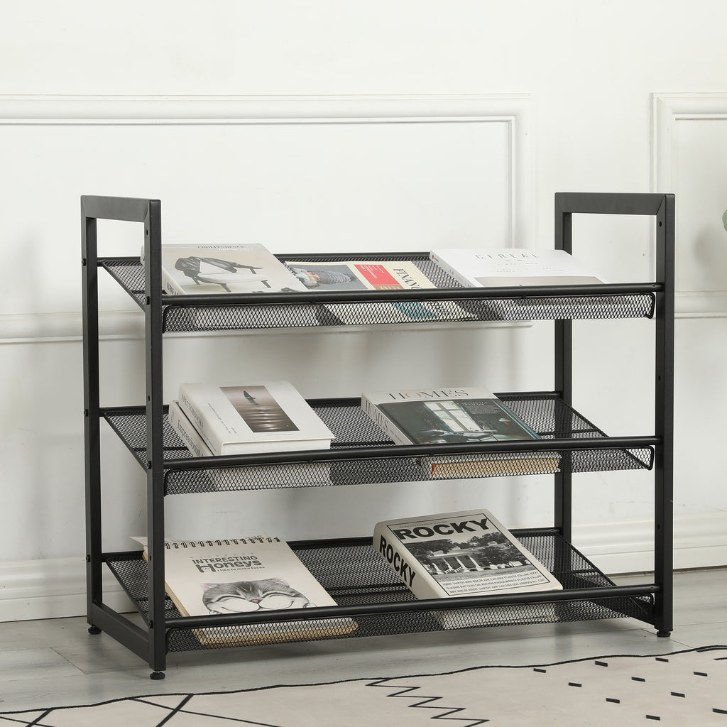 3-Tier Adjustable Shoe Rack