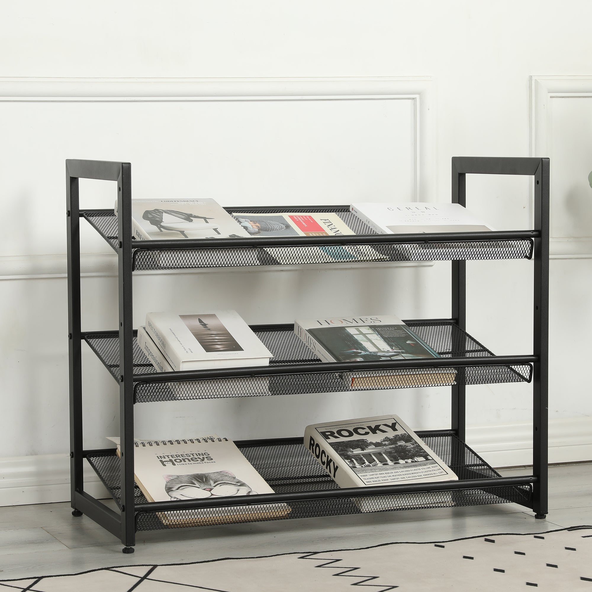 3-Tier Adjustable Shoe Rack
