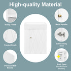 20 Inch Bathroom Vanity with Ceramic Sink