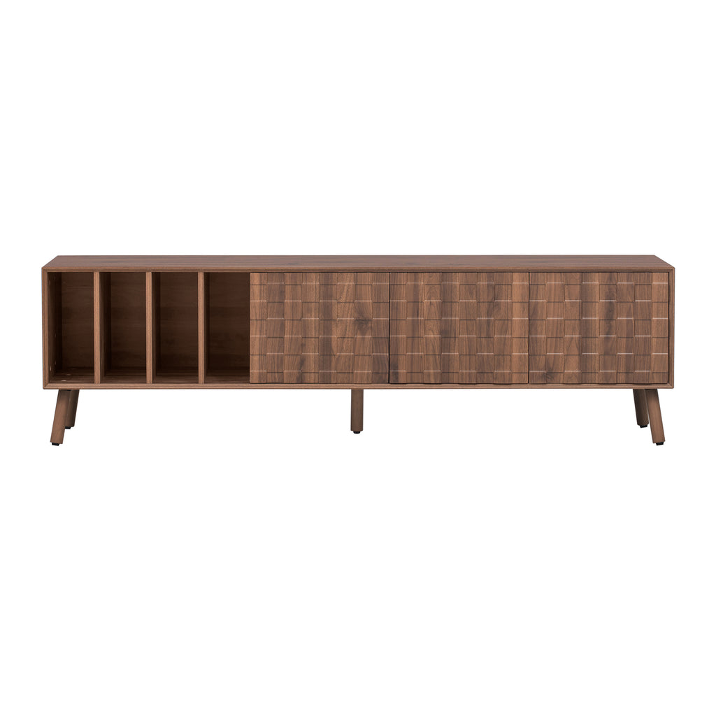 68" Mid-Century Modern TV Stand, Media Console Table