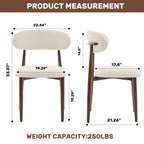 Dining Chairs Set of 2