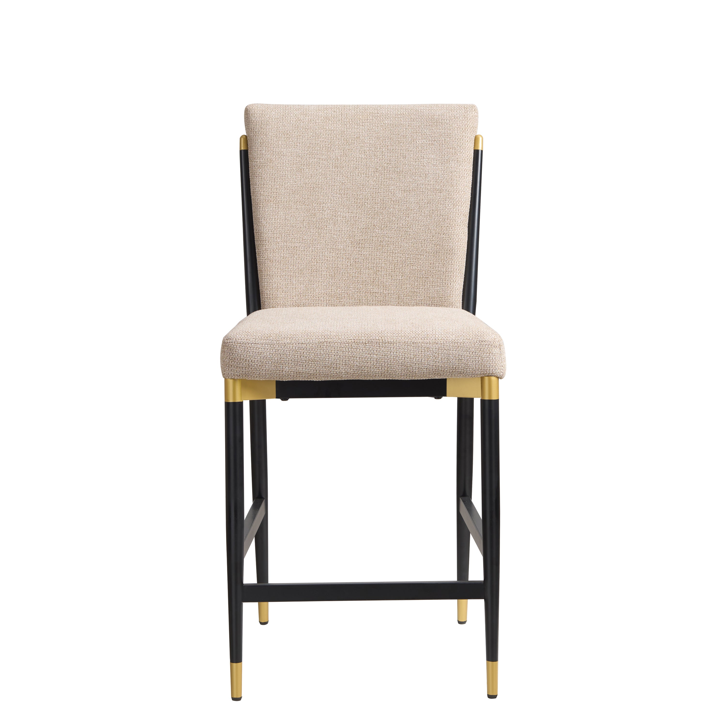 Modern Armless Counter Stool - Set of 2