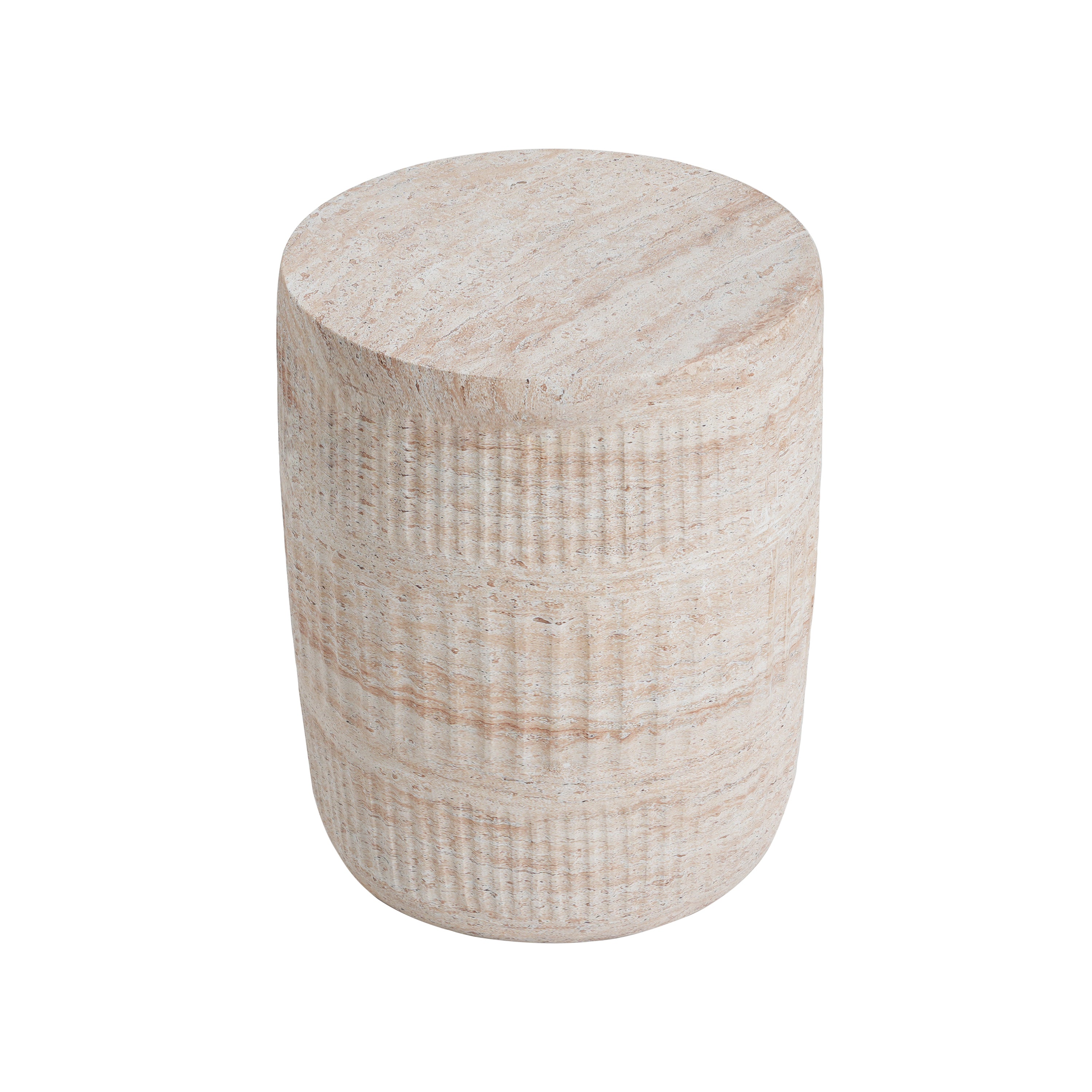 Outdoor/Indoor Lightweight Concrete Side Table